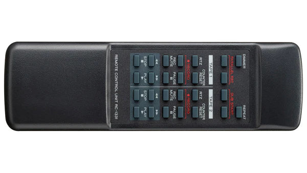 TEAC W-1200 Dual Cassette Deck - Black