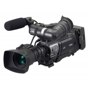 JVC GY-HM710U ProHD Compact Shoulder Solid State Camcoder with 14X Canon Lens