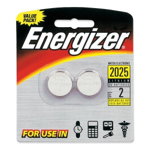 Energizer 2025BP2 Lithium Button Cell 2025 Size General Purpose Battery
