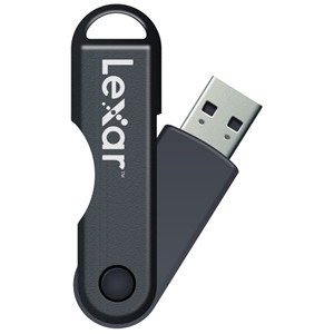 Lexar 64GB JumpDrive TwistTurn USB2.0 Flash Drive