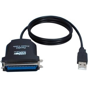 QVS 6ft USB to IEEE1284 Parallel Printer Bi-directional Adaptor Cable