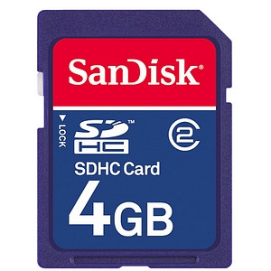 SanDisk SDSDB-4096-E11 4 GB SDHC