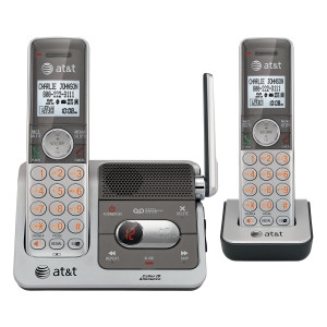 AT&T CL82201 DECT Cordless Phone - Silver, Black