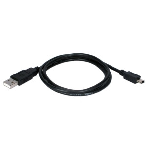 QVS USB Mini-B Sync & Charger High Speed Cable