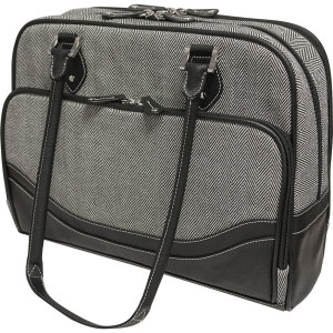 Mobile Edge Carrying Case (Tote) for 17" Notebook, Ultrabook - Black, White