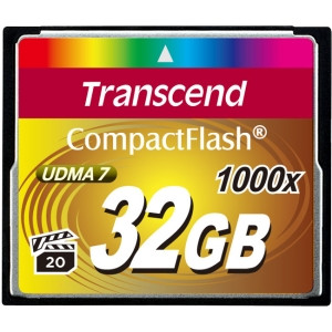 Transcend Ultimate 32 GB CompactFlash (CF) Card
