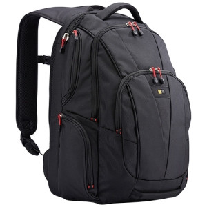 Case Logic BEBP-215 Carrying Case (Backpack) for 15.6" Notebook, Tablet, iPad - Black
