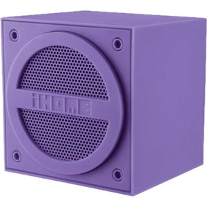 iHome IBT16UC Speaker System - Wireless Speaker(s) - Purple