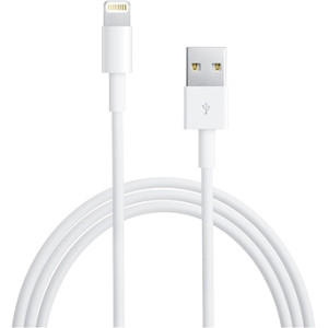 4XEM 3Ft 8-Pin Lightning To USB Cable For iPhone/iPod/iPad (White)