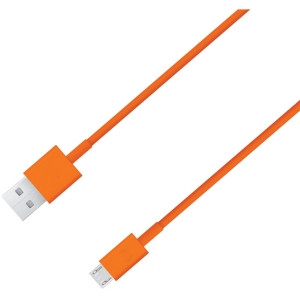 4XEM Micro USB To USB Data/Charge Cable For Samsung/HTC/Blackberry (Orange)
