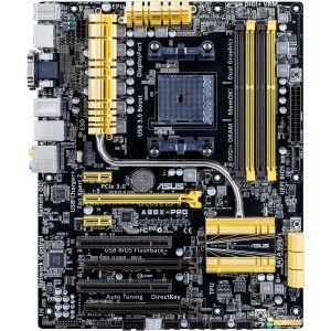 Asus A88X-PRO Desktop Motherboard - AMD A88X Chipset - Socket FM2+ - 1 Pack