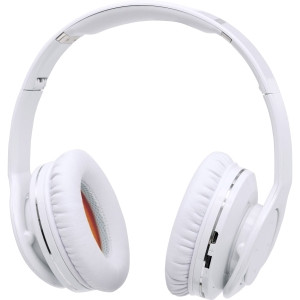 Manhattan Fathom Over-Ear Headphones with Bluetooth Technology, White
