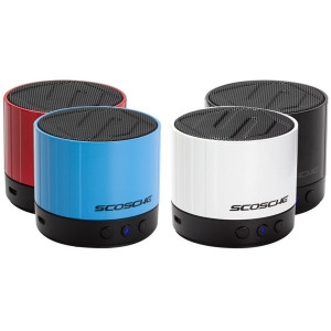 Scosche boomSTREAM mini Speaker System - Wireless Speaker(s) - Blue