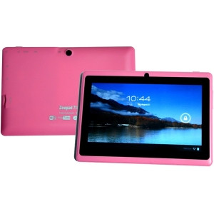 Zeepad 7-Rock 8 GB Tablet - 7" - Wireless LAN - Rockchip Cortex A9 RK3026 Dual-core (2 Core) 1.50 GHz - Pink