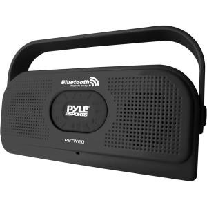 Pyle Surf Sound PBTW20BK Speaker System - Portable - Wireless Speaker(s) - Black