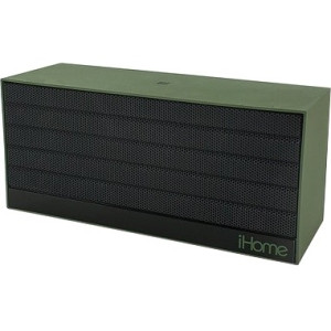 iHome iBN27 Speaker System - 6 W RMS - Wireless Speaker(s) - Military