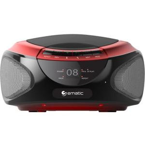 Ematic CD Boombox with Bluetooth Audio & Speakerphone EBB9224