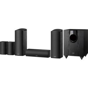 Onkyo SKS-HT594 5.1 Speaker System - Wall Mountable - Black