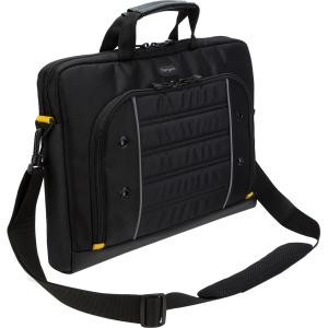 Targus Drifter Carrying Case (Briefcase) for 15.6" Notebook - Black, Gray