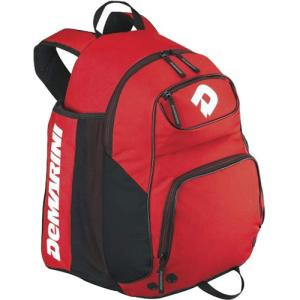 DeMarini Aftermath Carrying Case (Backpack) for Baseball Bat - Scarlet