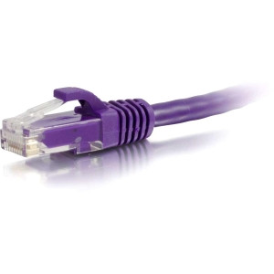 50ft Cat6 Snagless Unshielded (UTP) Network Patch Cable - Purple
