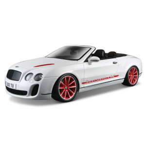 Burago - 18-11035 - Bentley Continental Supersports Convertible Scale 1:18 WHITE