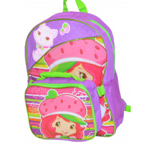 Fast Forward Strawberry Shortcake Backpack with Lunch Box