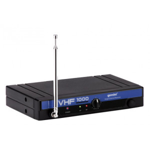 Gemini VHF-1001M Single channel VHF wireless system - handheld