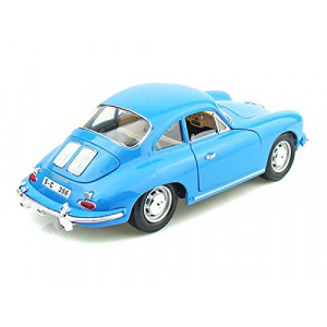 Bburago 18-12026 Porsche 356B Coupe( 1961)-Light Blue