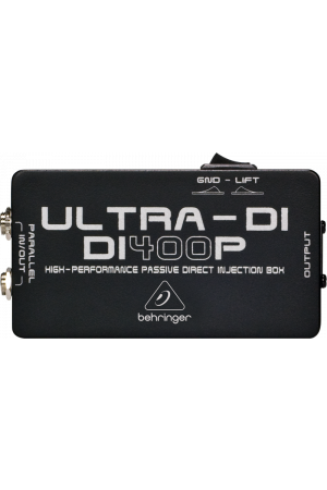 BEHRINGER ULTRA-DI DI400P High-Performance Passive Direct Injection Box